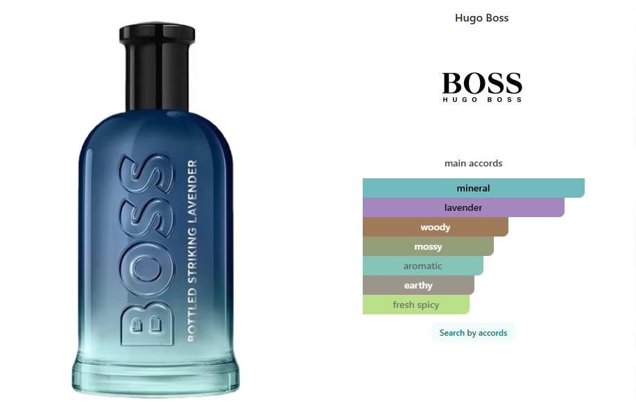 Boss Bottled Striking Lavender Hugo Boss