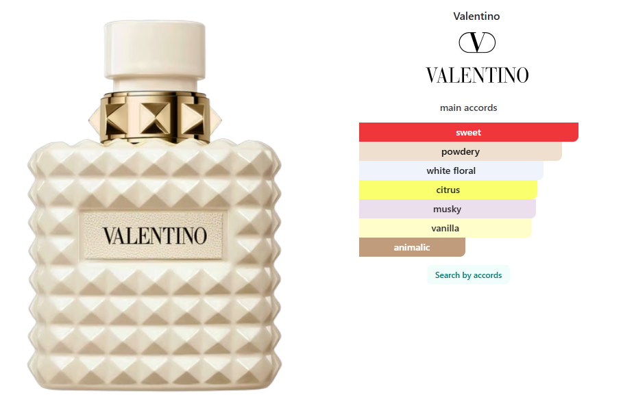 Valentino Donna Born in Roma Ivory Valentino