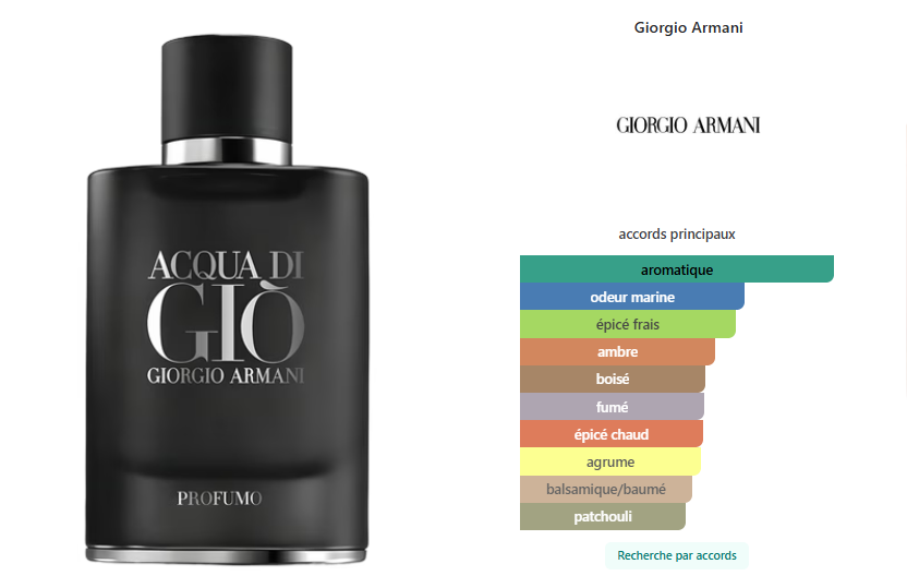 Acqua di Giò Profumo Giorgio Armani